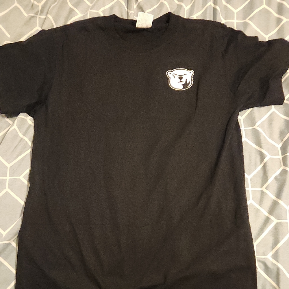 Black Short Sleeve Tee with Bear Logo